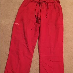 Medium Butter Soft Scrub Pants UA RED